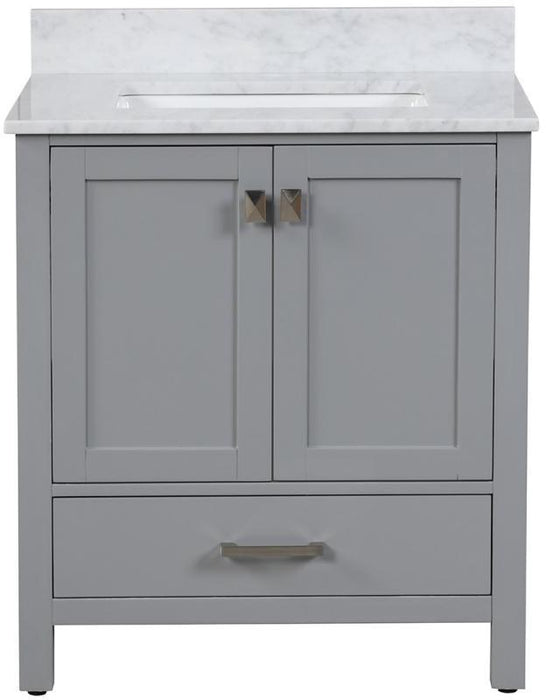 Roma Gray Bathroom Cabinet