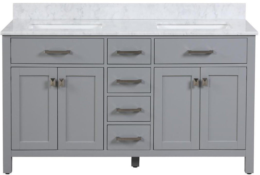 Roma Gray Bathroom Cabinet