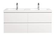 Angela High Glossy White Bathroom Cabinet