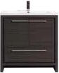 Allier M Black Bathroom Cabinet