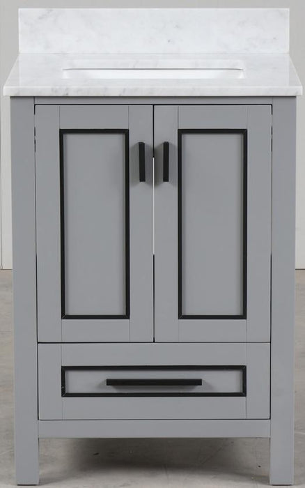 Venice Gray Bathroom Cabinet