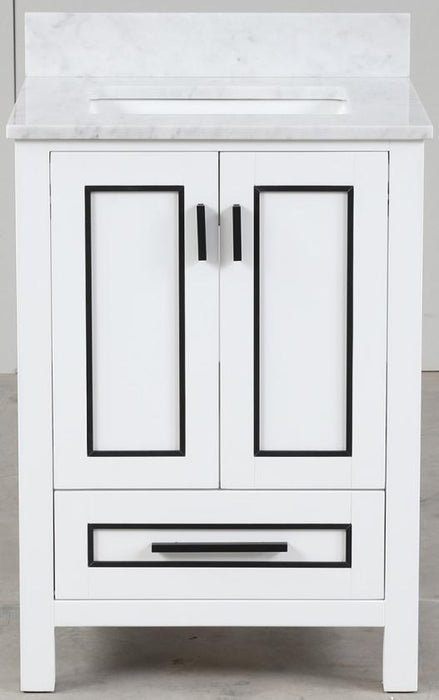 Venice White Bathroom Cabinet