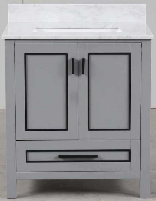 Venice Gray Bathroom Cabinet