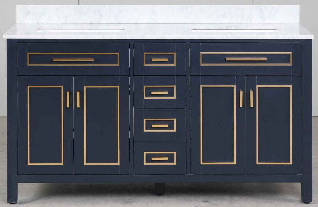 Venice Blue Bathroom Cabinet