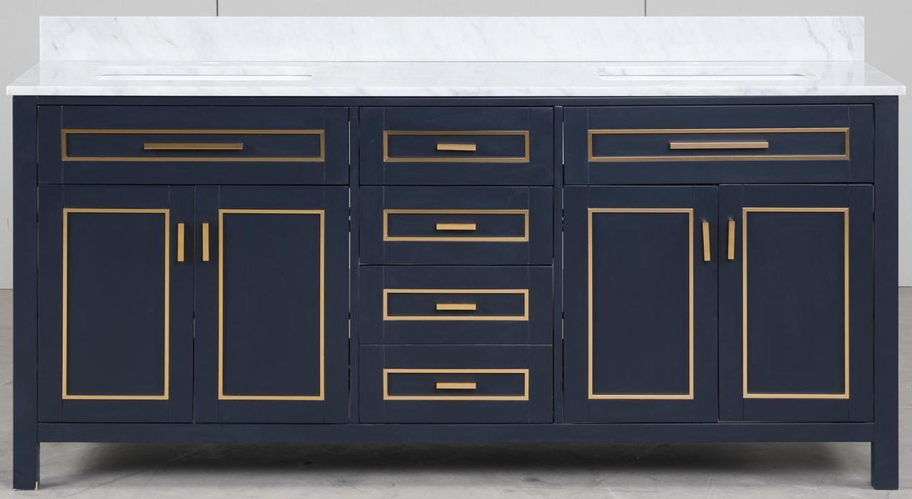 Venice Blue Bathroom Cabinet