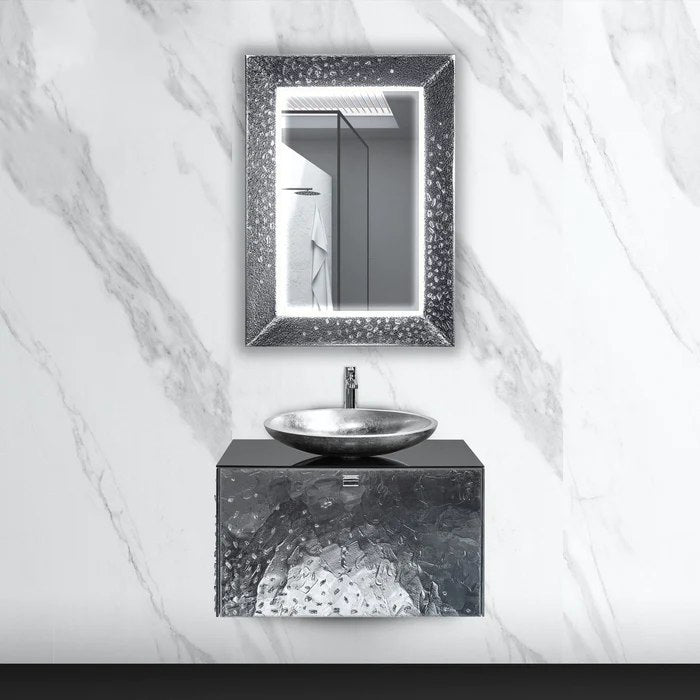 Luxury Crystal Wallmount Bathroom Vanity